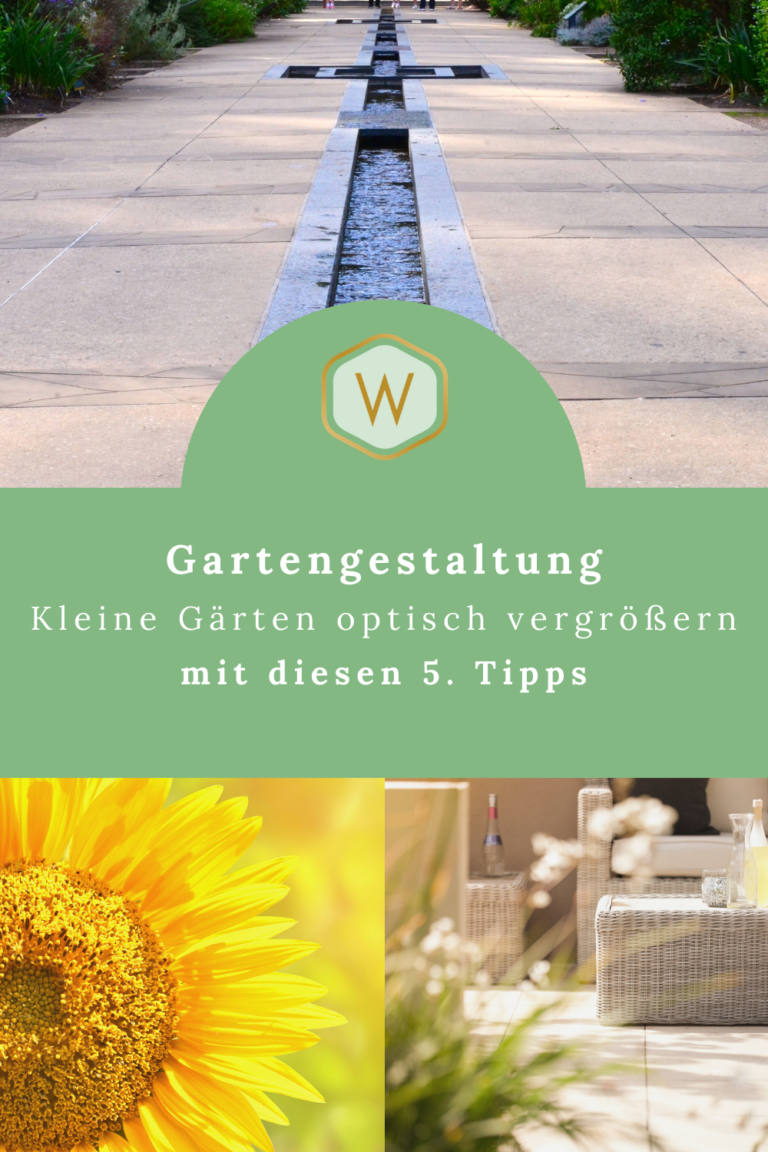 Kleinen Garten optisch vergrößern das sind die Tricks.